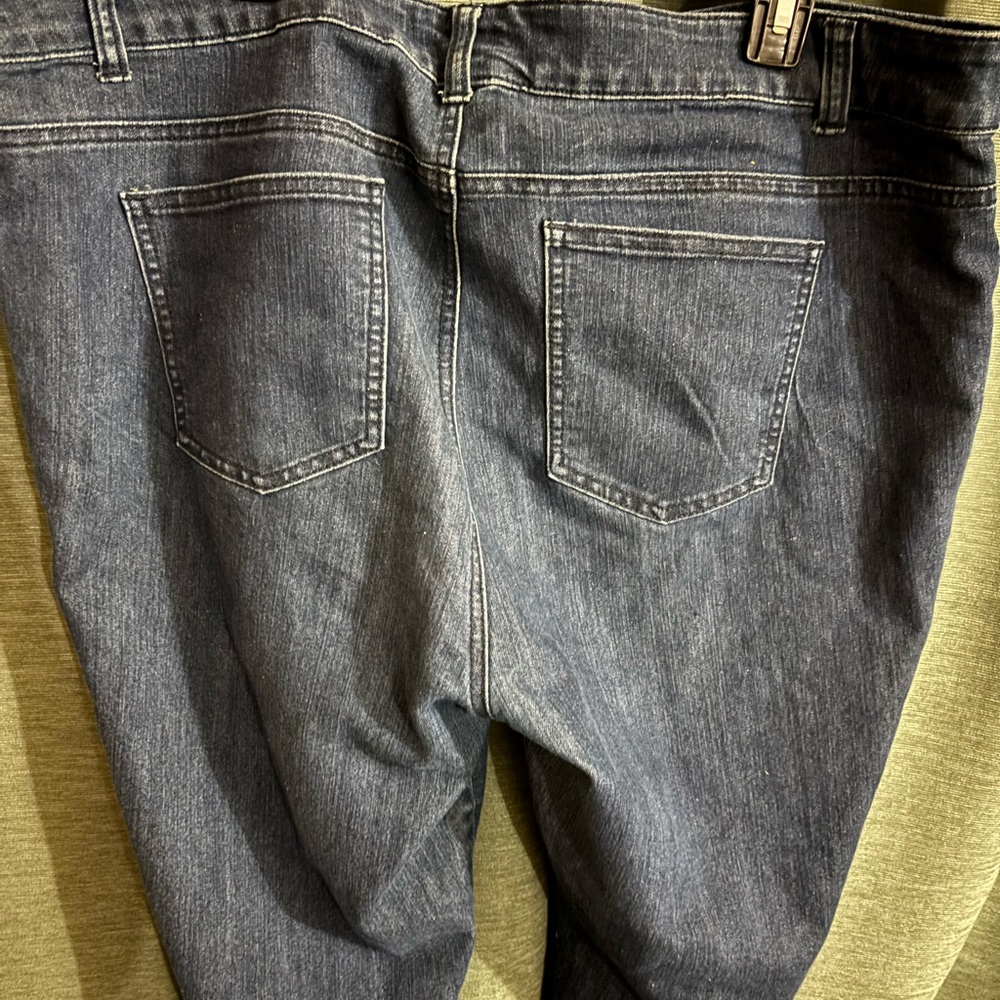Roz & Ali Dark Blue Skinny Jeans - Picture 3 of 3